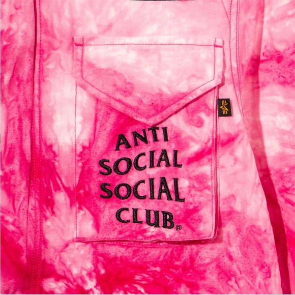 NWT Anti Social Social Club Alpha Industries x ASSC M-65 Jacket - Picture 3 of 3